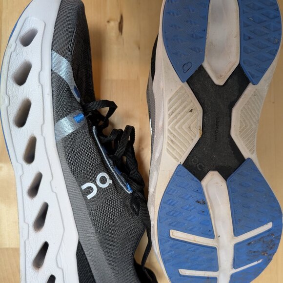 ON Men's Cloudeclipse Road Running Shoes Size 12 NO INSOLES - Picture 4 of 5